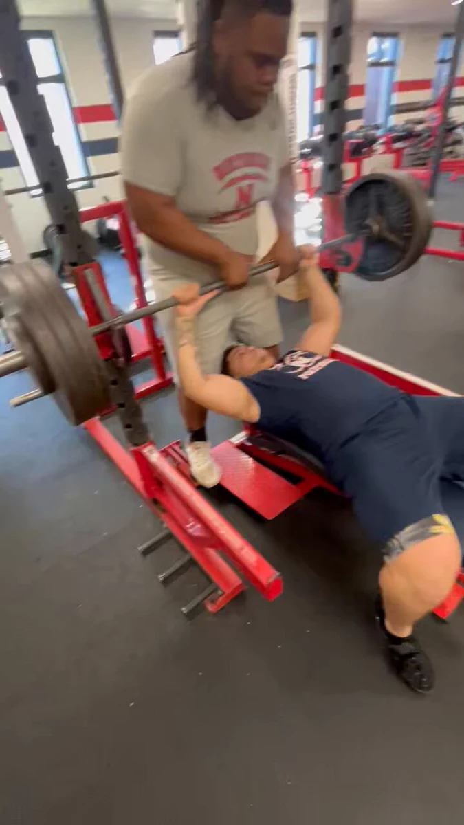 David Galarza’s weight-room training clip preview